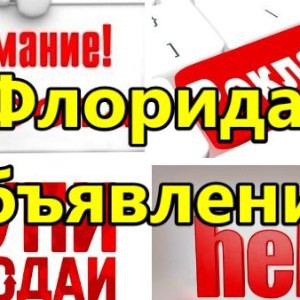Флорида , ЛЮБЫЕ ОБЪЯВЛЕНИЯ!
